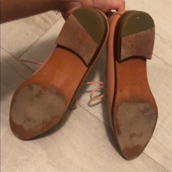 Preloved Pink leather shoes - Picture 3 of 4